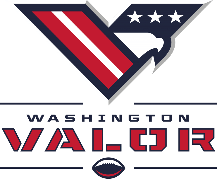 Washington Valor 2017-Pres Primary Logo iron on transfers for clothing